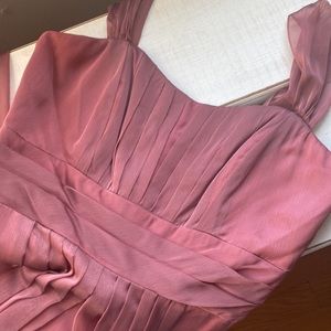 Geranium Chiffon Dress